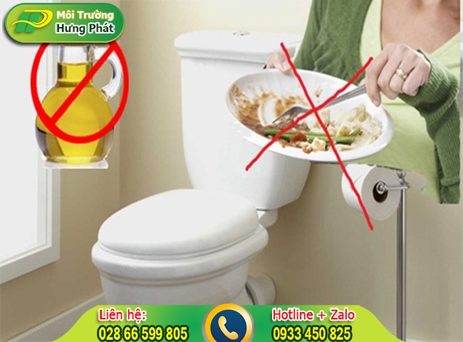 Dầu ăn l&agrave; một trong những nguy&ecirc;n nh&acirc;n g&acirc;y ra c&aacute;c vết ố v&agrave;ng tr&ecirc;n bồn cầu