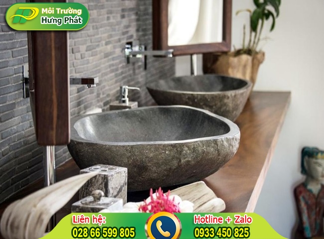 Bồn rửa mặt bằng đ&aacute; tự nhi&ecirc;n