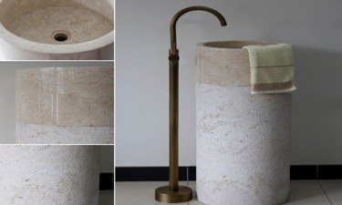 Bí quyết chọn lavabo trụ đứng rửa mặt hiện đại cho nhà tắm