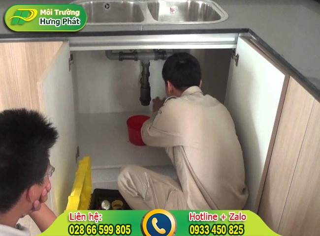 Thông bồn rửa chén huyện Nhà Bè 4