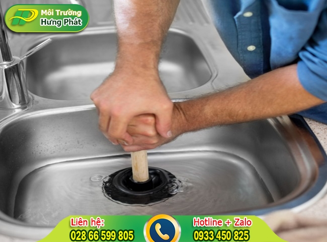 Chi phí thông nghẹt bồn rửa chén