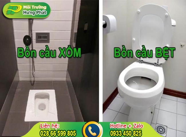 Các cách thông bồn cầu ngồi xổm nhanh chóng