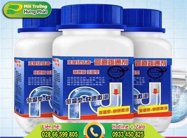 Sử dụng sản phẩm th&ocirc;ng cống đặc trị