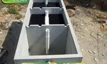 Hầm tự hoại nên xây dựng ở đâu là hợp lý?