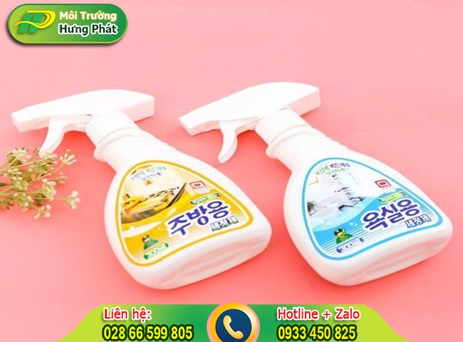 Khử m&ugrave;i nh&agrave; vệ sinh bằng xịt Sandokkaebi