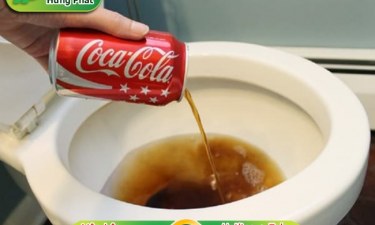 Cách thông cống nhà tắm bằng Coca hiệu quả