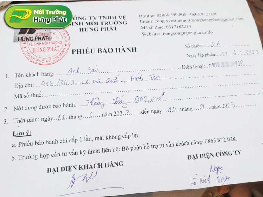 Dịch vụ thông cống nghẹt Huyện Củ Chi vô cùng cần thiết