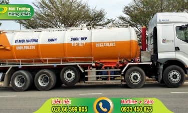 Công ty hút bể phốt Sơn La chất lượng nhất - 0933.450.825