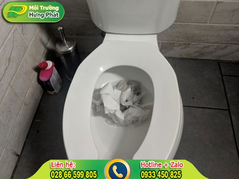 Thợ thông tắc bồn cầu quận Bình Tân nguyên nhân bị nghẹt