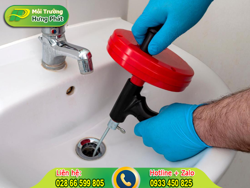 Thông cống nghẹt huyện Củ Chi phục vụ toàn khu vực