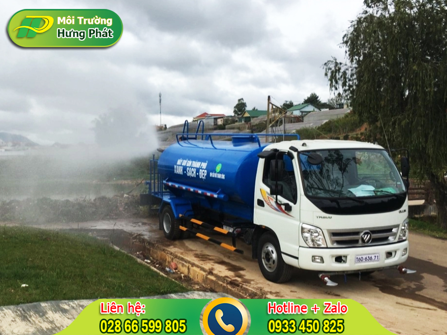 Dịch vụ cho thu&ecirc; xe tưới nước rửa đường ở TPHCM v&agrave; c&aacute;c tỉnh l&acirc;n cận