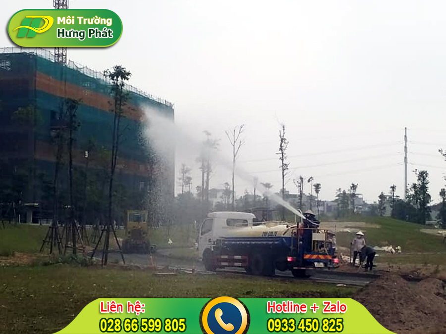 Thu&ecirc; xe tưới nước rửa đường uy t&iacute;n, gi&aacute; rẻ