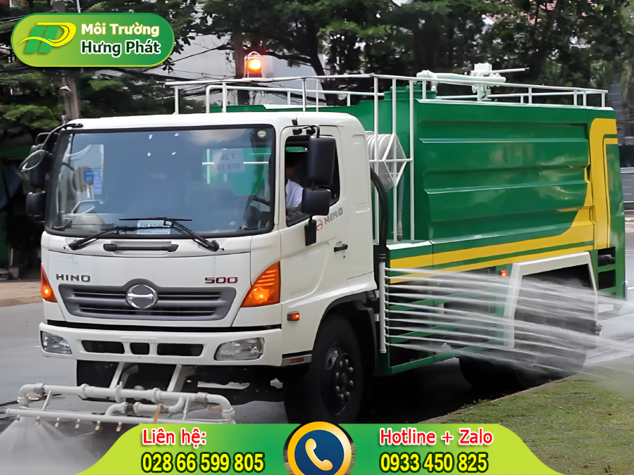 Thu&ecirc; xe bồn chở nước Hưng Ph&aacute;t
