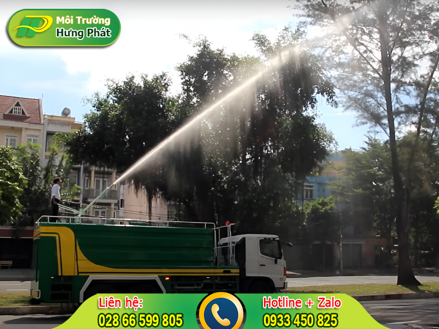 Xe bồn vận chuyển nước phục vụ to&agrave;n khu vực