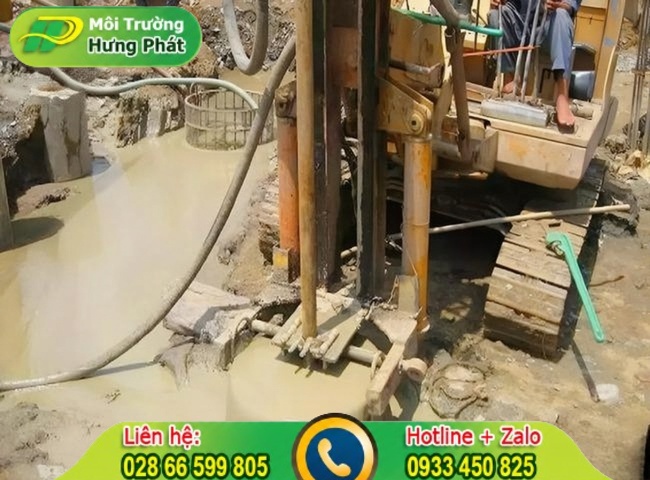 Dịch vụ h&uacute;t b&ugrave;n khoan cọc nhồi