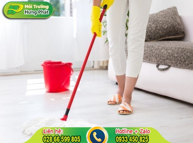 N&ecirc;n thực hiện lau nh&agrave; thường xuy&ecirc;n