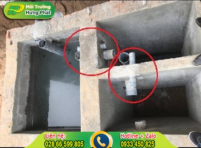 Những lưu ý quan trọng khi xây dựng bể phốt
