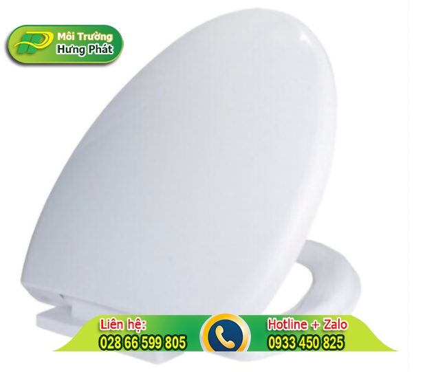 Các chi tiết của bồn cầu bệt