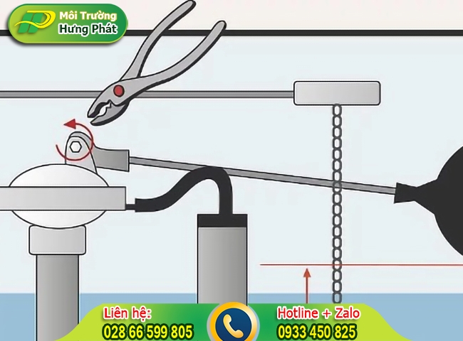 Bồn cầu bệt thấp và cấu tạo bộ xả nước