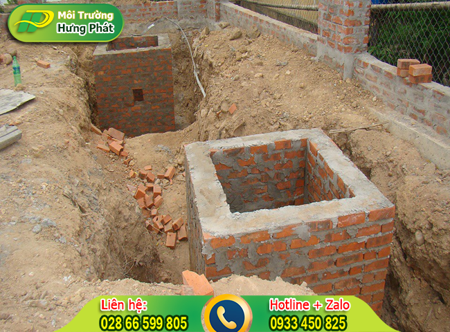 Hố ga xây bằng gạch