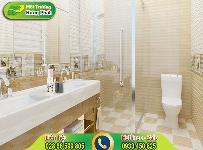 Phễu tho&aacute;t s&agrave;n được sử dụng trong nh&agrave; vệ sinh