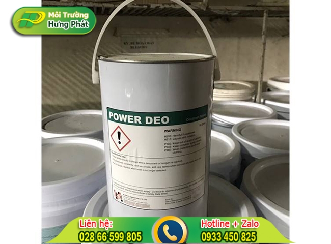 H&oacute;a chất xử l&yacute; m&ugrave;i h&ocirc;i nh&agrave; vệ sinh Power DEO
