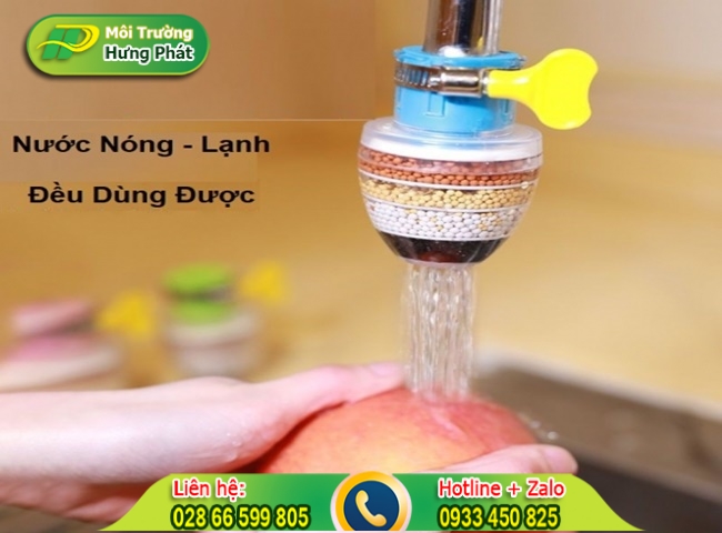 Sử dụng đầu lọc nước lavabo chất lượng