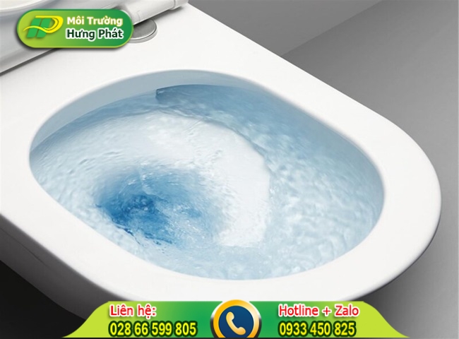 Bồn cầu kh&ocirc;ng c&oacute; k&eacute;t nước