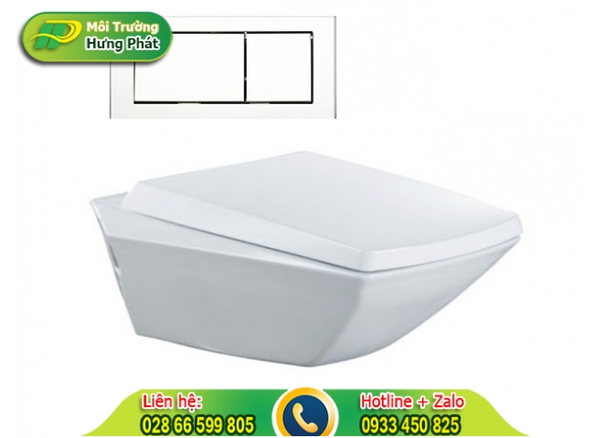 Dạng &acirc;m tường của bồn cầu kh&ocirc;ng c&oacute; k&eacute;t nước