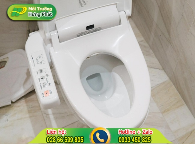 Dạng điện tử của bồn cầu kh&ocirc;ng c&oacute; k&eacute;t nước