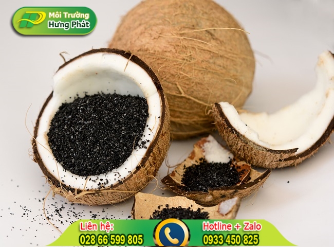 D&ugrave;ng than hoạt t&iacute;nh để xử l&yacute; nước thải sinh hoạt