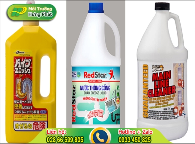 Sử dụng chất tẩy rửa để th&ocirc;ng bồn rửa ch&eacute;n
