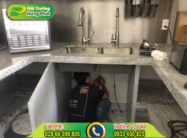 Dịch vụ th&ocirc;ng bồn rửa mặt quận 3 Hưng Ph&aacute;t