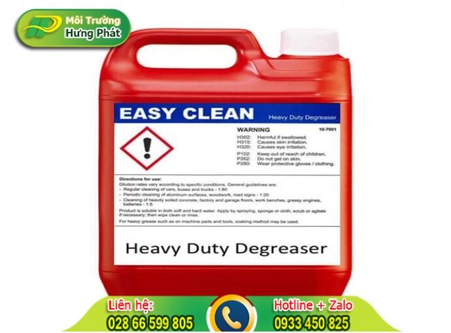 Hóa chất làm tan dầu mỡ hiệu quả