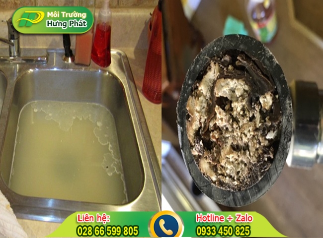 Vệ sinh cống thoát nước định kỳ để tránh tắc dầu mỡ