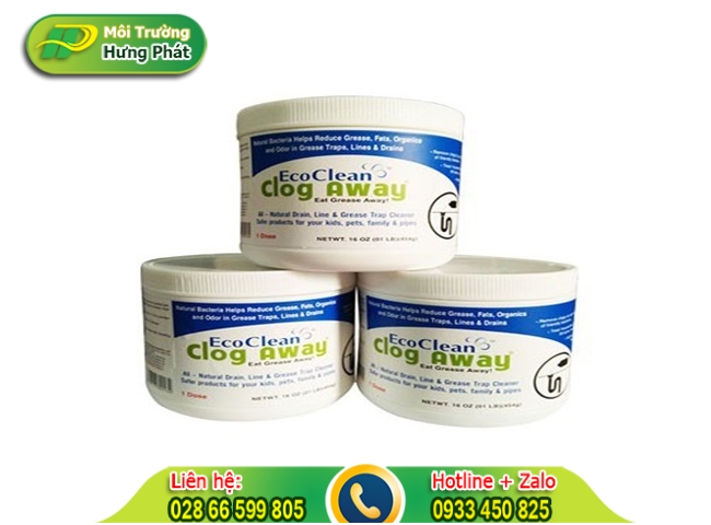 Vi sinh ăn mỡ EcoClean