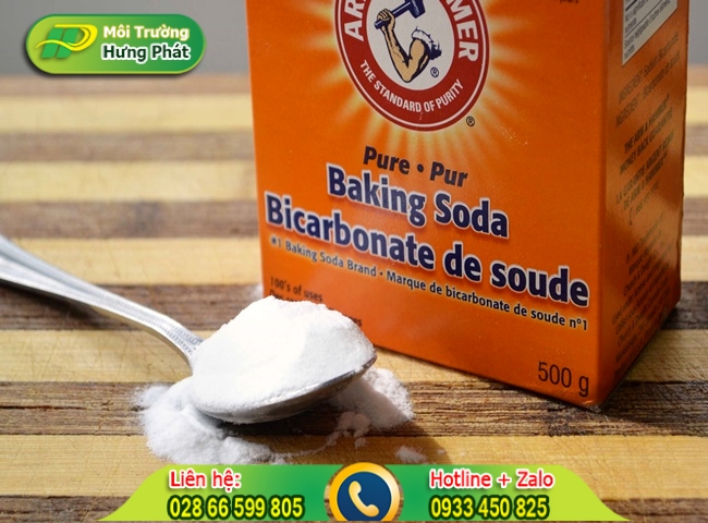 Dùng baking soda làm sạch hiệu quả