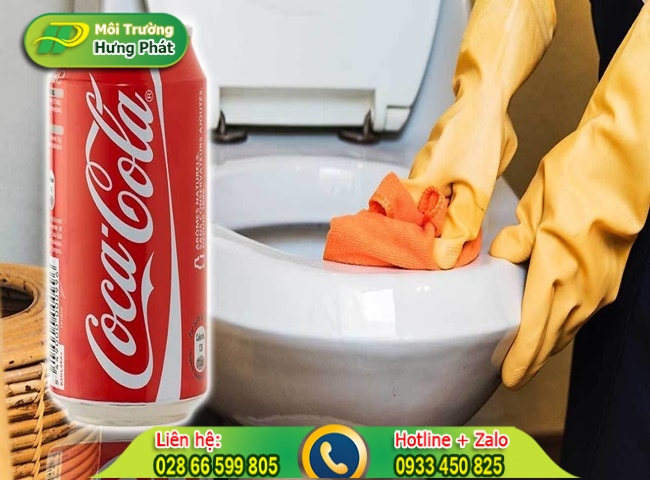 Tẩy ố v&agrave;ng đơn giản với Coca Cola