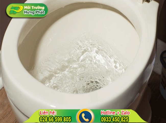 Thông tắc bằng áp lực nước tự nhiên