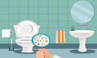 7 Thói quen ngăn ngừa vi khuẩn gây bệnh đóng bám trên bồn cầu