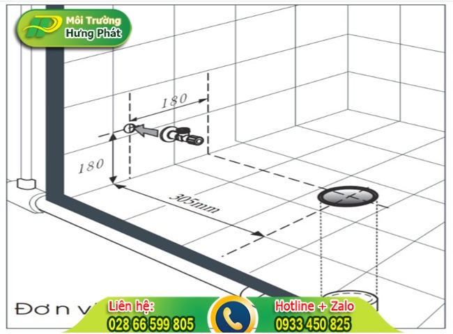 C&aacute;ch chỉnh t&acirc;m xả bồn cầu bị lệch