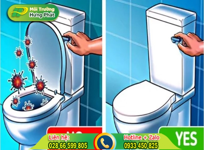 Khắc phục bồn cầu xả nước yếu