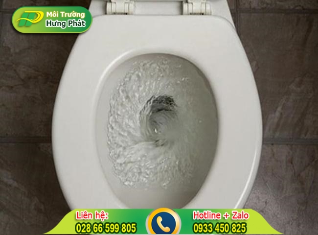 Khắc phục bồn cầu xả nước yếu