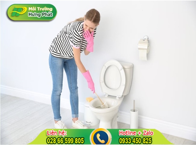 Khắc phục bồn cầu xả nước yếu