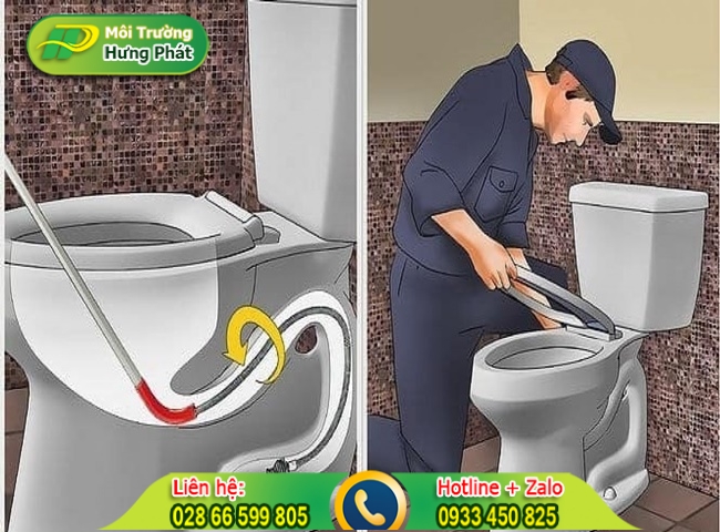 Khắc phục bồn cầu xả nước yếu