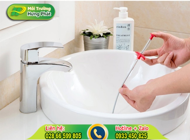 Th&ocirc;ng bồn rửa mặt, lavabo quận 5