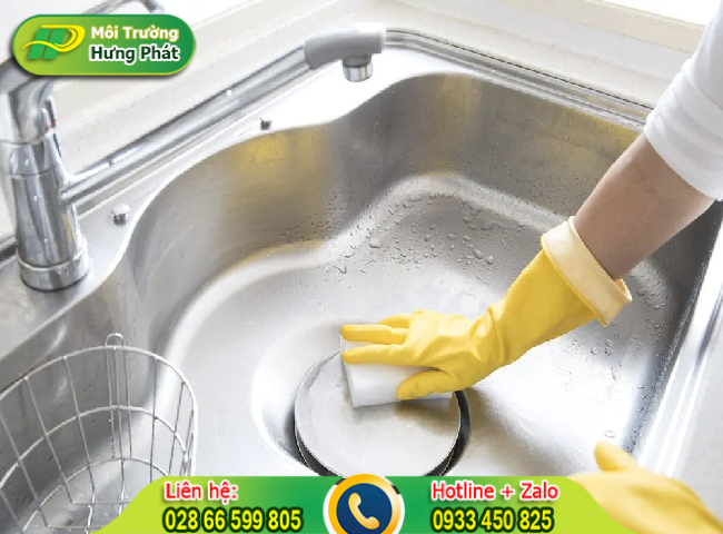 Bồn rửa b&aacute;t bị tr&agrave;o ngược v&agrave; phương ph&aacute;p giải quyết