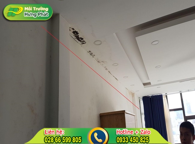 Thời tiết nóng ẩm, mưa nhiều sẽ ảnh hưởng lớn đến trần nhà