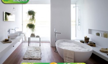 Mẹo giữ nhà vệ sinh luôn sạch bóng vào mùa mưa. 