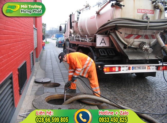 Đơn vị xử l&yacute; hầm cầu đầy nghẹt hiệu quả tại nh&agrave;